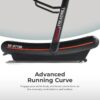 Best Running Machine The Premium Curve Manual Treadmill SF-X7100 by Sunny Health & Fitness